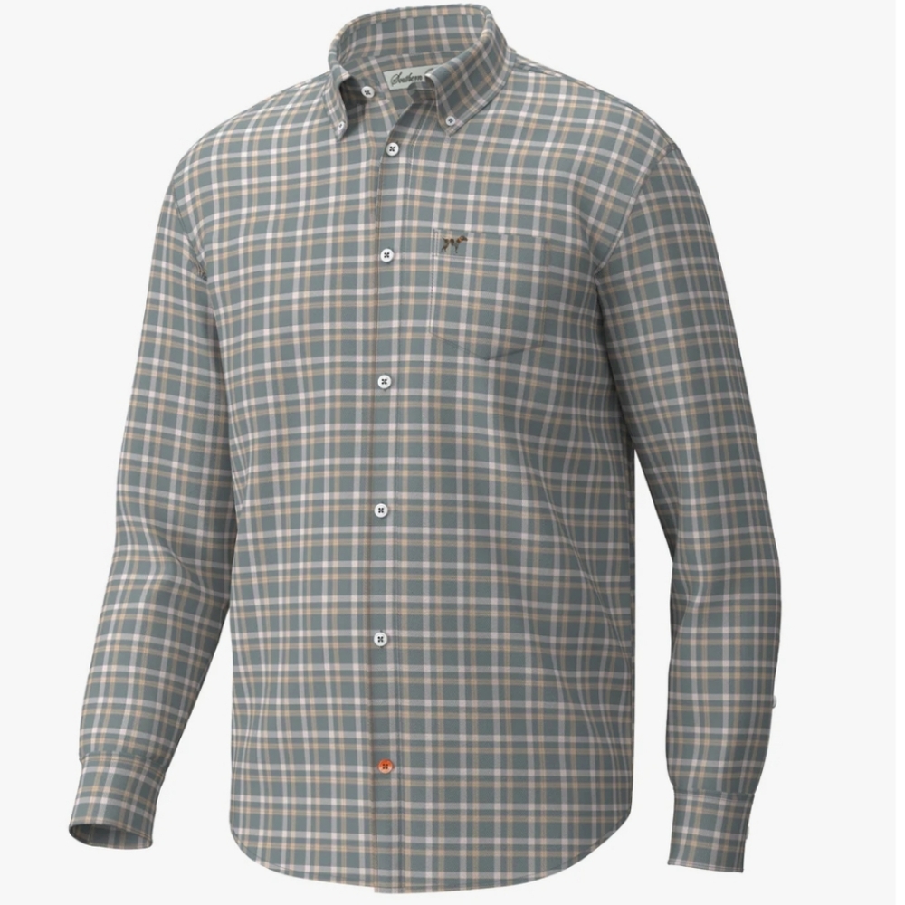 Southern Point Co Mens Hadley Luxe Button Down Shirt Size L NWT